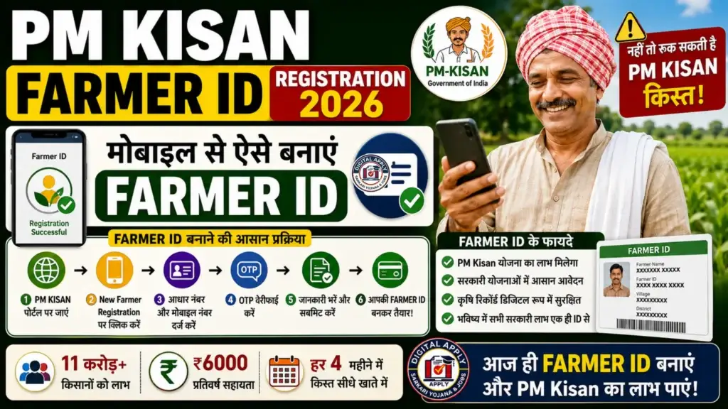 PM Kisan Farmer ID Registration 2026