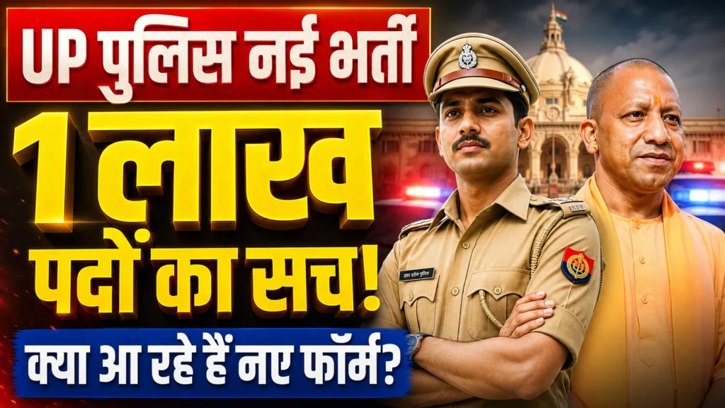 UP Police 1 Lakh Vacancy 2026 notification Out Soon