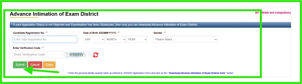 up lekhpal exam intership list download
