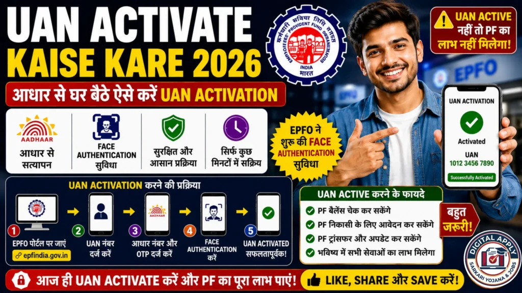 aadhar uan activate kaise kare