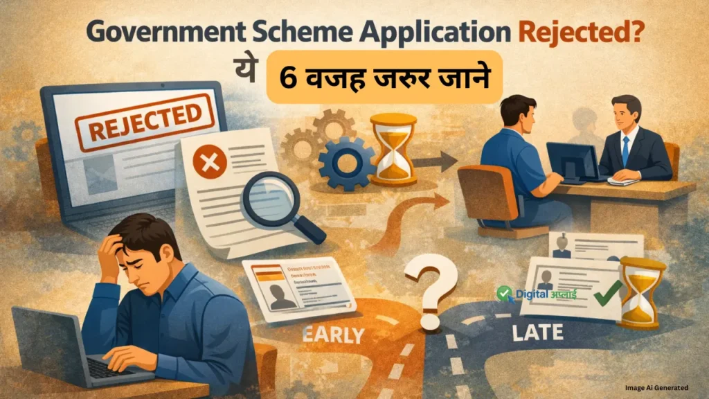 Government Scheme Application Rejected? ये 6 वजहें ज़रूर जानें