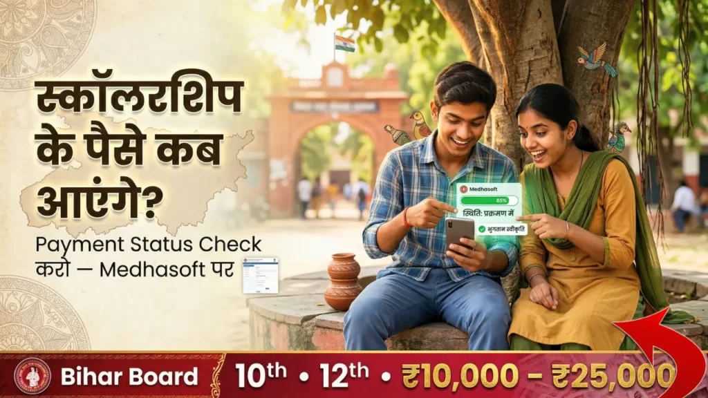 Bihar Board Scholarship Payment Status kaise check 2026